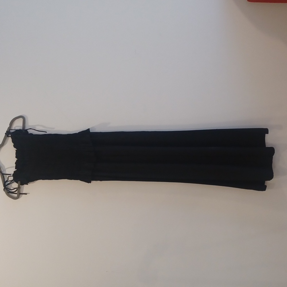 TORY BURCH  Black casual evening wear (S) Unitard maxi length.